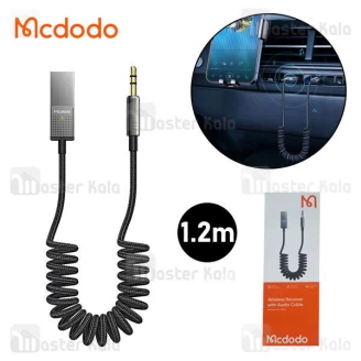 گیرنده صوتی بلوتوثی مک دودو Mcdodo CA-8700 Bluetooth Car Receiver AUX
