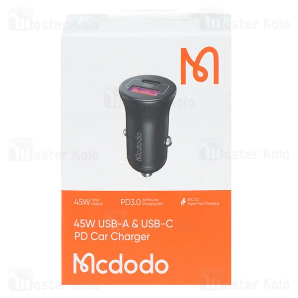 شارژر فندکی مک دودو Mcdodo CC-2680 توان 45 وات
