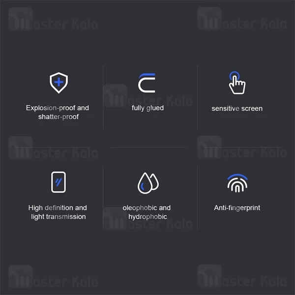 پک 2تایی محافظ صفحه خمیده تمام صفحه تمام چسب نیلکین Samsung Galaxy S23 Plus Nillkin Impact Film