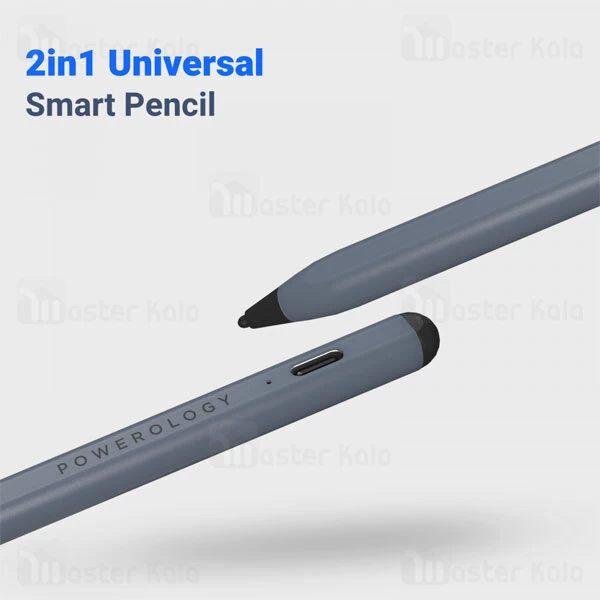 قلم لمسی پاورولوژی Powerology 2 in 1 Smart Pencil P21STYPGY