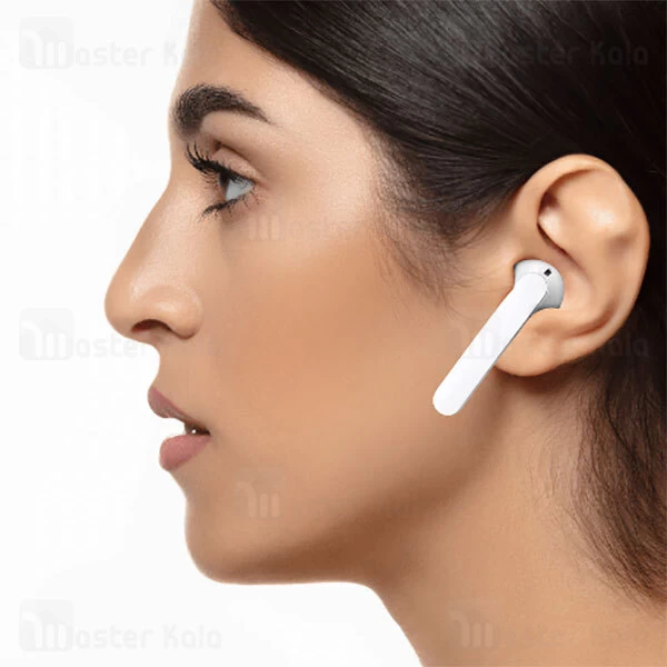 هندزفری بلوتوث دوگوش پاورولوژی Powerology True Wireless Stereo Buds PTWSEPWH