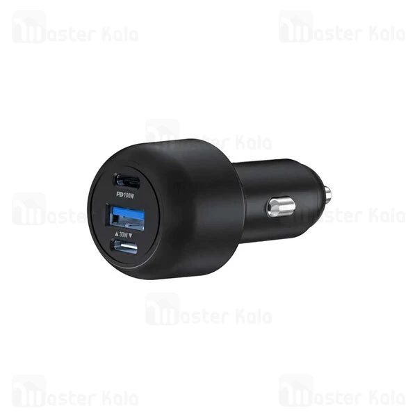 شارژر فندکی پاورولوژی Powerology Ultra Quick Car Charger PCCSR007 توان 130 وات