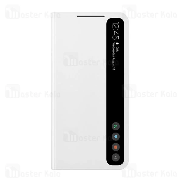 کیف هوشمند اصلی سامسونگ Samsung Galaxy S21 FE Smart Clear View Cover