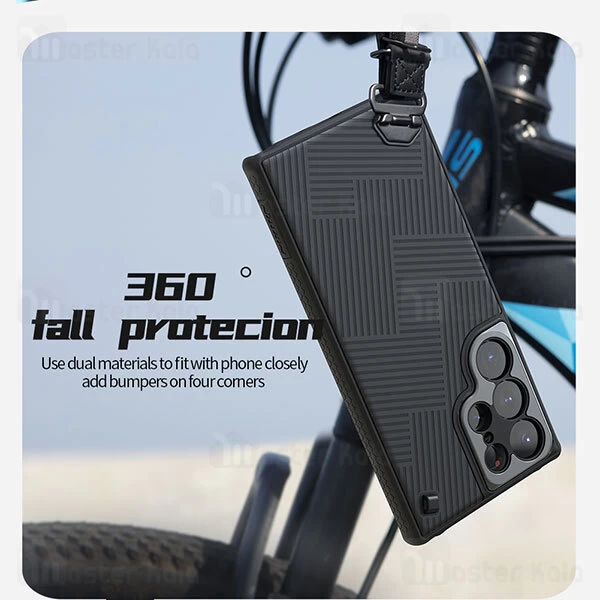 قاب محافظ بند دار نیلکین Samsung Galaxy S23 Ultra Nillkin Strap Case