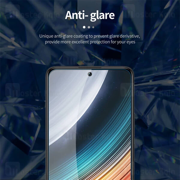 محافظ صفحه نمایش شیشه ای نیلکین Xiaomi 12T / 12T Pro / Poco F4 5G / Redmi K40S / K50 Nillkin H+ Pro