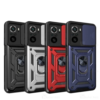 گارد محافظ ضد ضربه انگشتی Xiaomi POCO M5S / Redmi NOTE 10 4G SHUNIJA Case دارای محافظ دوربین