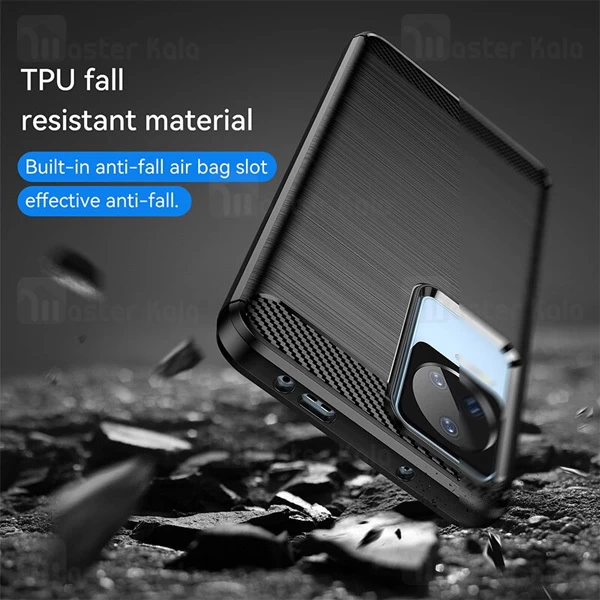 قاب فیبر کربنی شیائومی Xiaomi Redmi K50 / K50 Pro Rugged Armor Fiber Carbon