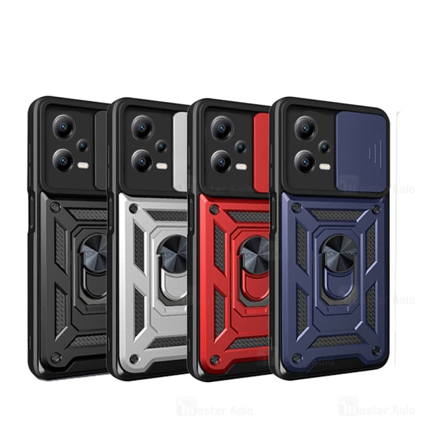 گارد محافظ ضد ضربه انگشتی Xiaomi Redmi NOTE 12 / Poco X5 SHUNIJA Case دارای محافظ دوربین