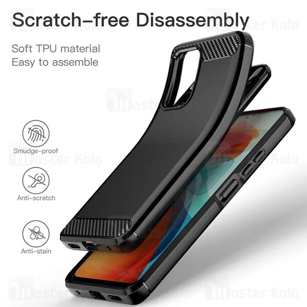 قاب فیبر کربنی شیائومی Xiaomi Redmi Note 10 Pro 5G (China) / Poco X3 GT Rugged Armor Fiber Carbon
