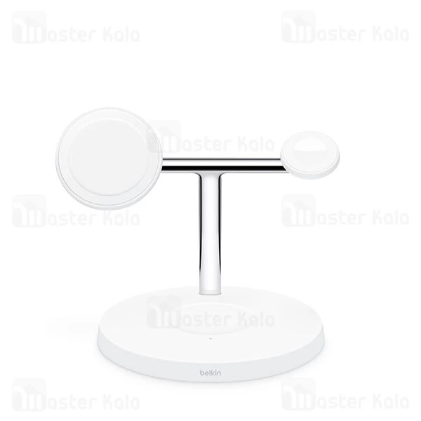 استند و شارژر وایرلس مگ سیف بلکین Belkin Boost charge pro توان 15 وات