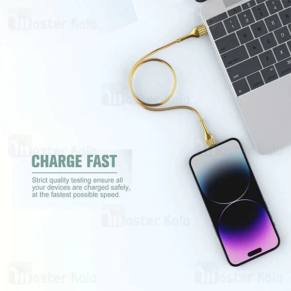 کابل لایتنینگ الدینیو LDNIO LS651 به طول 1 متر توان 30 وات