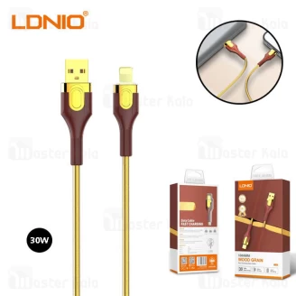 کابل لایتنینگ الدینیو LDNIO LS681 به طول 1 متر توان 30 وات