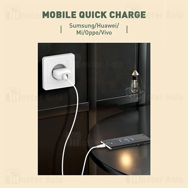 کابل Type C به Type C الدینیو LDNIOLC121-C طول 1 متر توان 65 وات