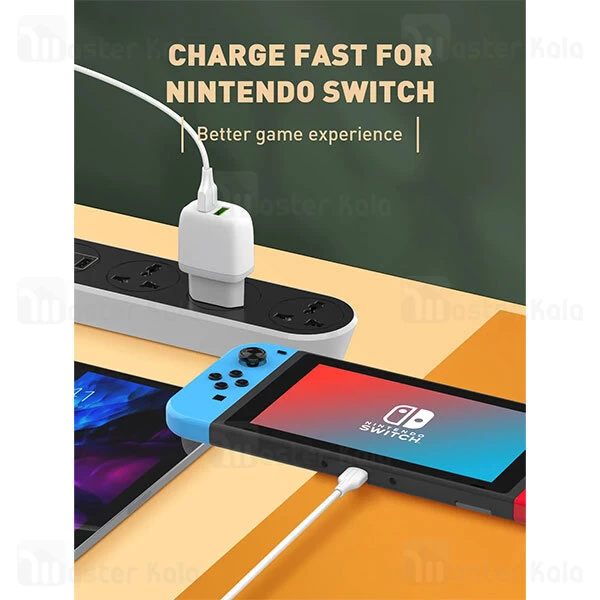 کابل Type C به Type C الدینیو LDNIOLC121-C طول 1 متر توان 65 وات