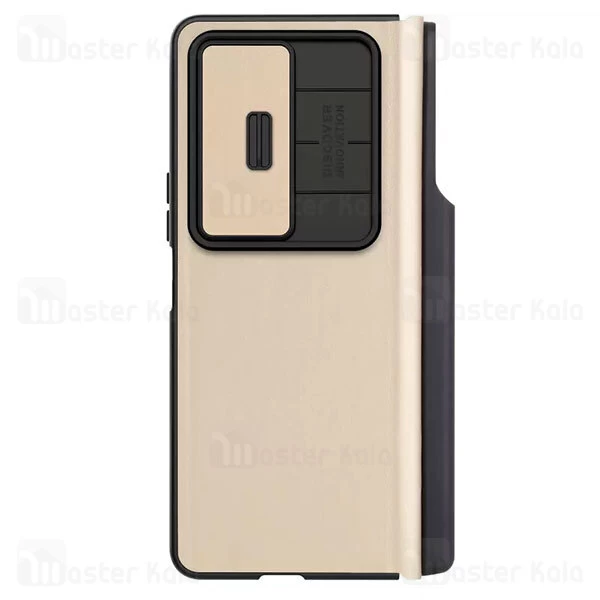 کیف چرمی نیلکین سامسونگ Samsung Galaxy Z Fold 4 5G Nillkin Qin Pro Leather Case دارای محافظ دوربین
