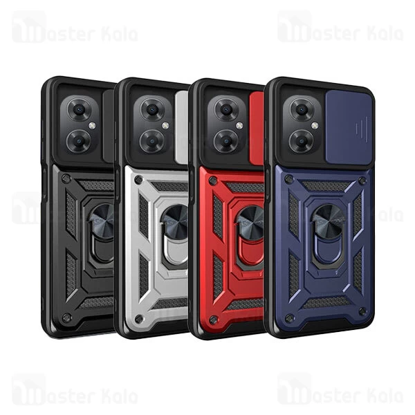 گارد محافظ ضد ضربه انگشتی Xiaomi POCO M5 / M4 5G SHUNIJA Case دارای محافظ دوربین