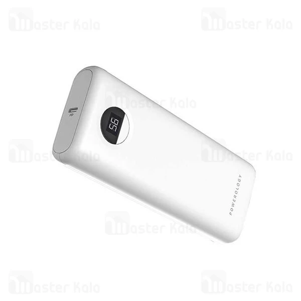 پاوربانک 20000 پاورولوژی Powerology Compact Power Bank PPBCHA05 توان 30 وات