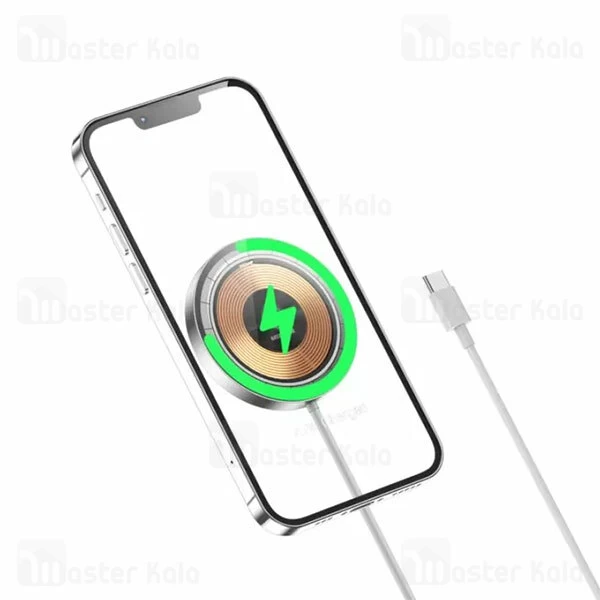 شارژر وایرلس مگنتی گرین لاین Green Lion توان 15 وات