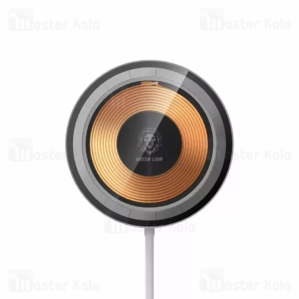 شارژر وایرلس مگنتی گرین لاین Green Lion توان 15 وات