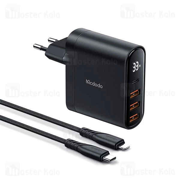 آداپتور چهار پورت چندکاره مک دودو Mcdodo CH-2251 توان 33 وات