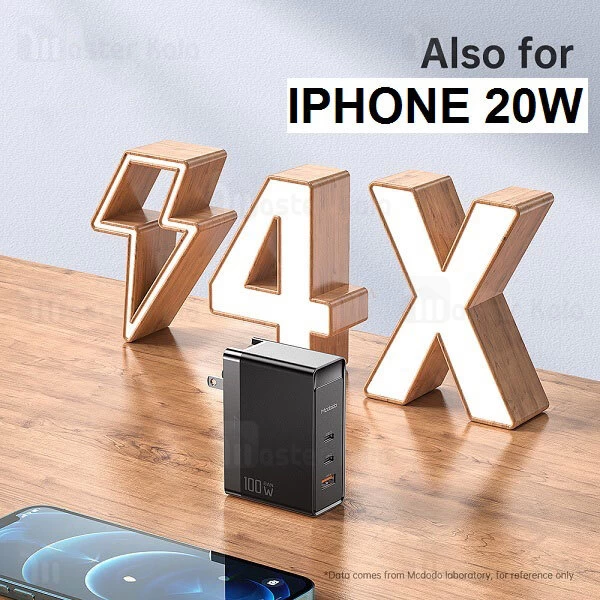 آداپتور سه پورت چندکاره مک دودو Mcdodo CH-8105 Pro توان 100 وات