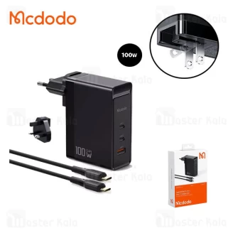 آداپتور سه پورت چندکاره مک دودو Mcdodo CH-8105 Pro توان 100 وات