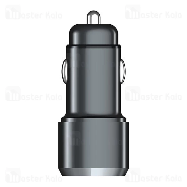 شارژر فندکی پاورولوژی Powerology Aluminum Ultra-Quick Car Charger PQCPDCCBK توان 43 وات