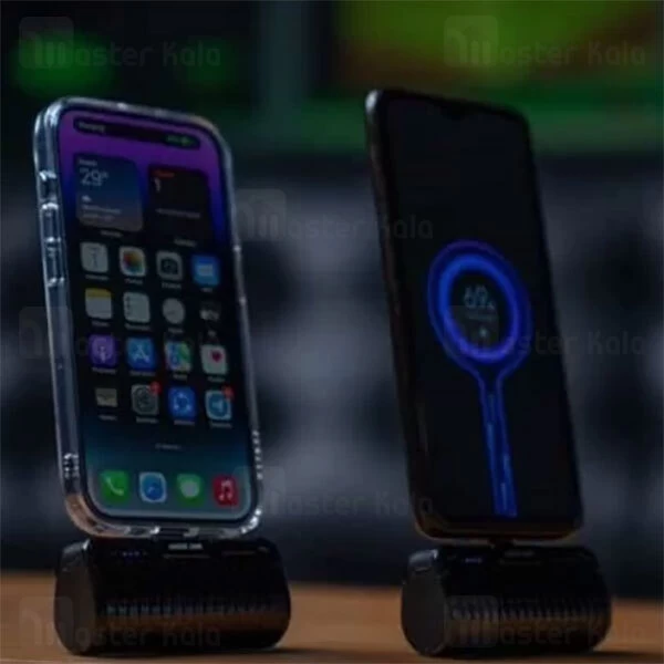 پاوربانک و استند 5000 گرین لاین  Green Lion Pocket Power Bank با پورت Type c توان 20 وات