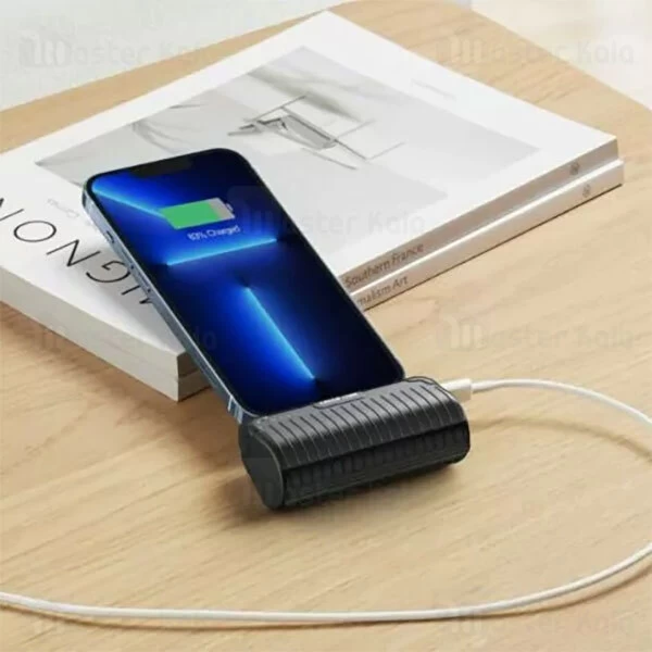 پاوربانک و استند 5000 گرین لاین  Green Lion Pocket Power Bank با پورت لایتینیگ توان 20 وات