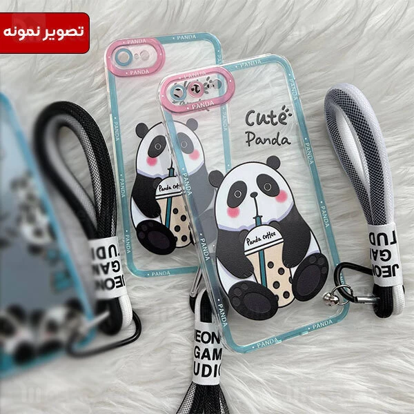 قاب فانتزی شفاف آیفون Apple iPhone 12 Pro Max طرح پاندا