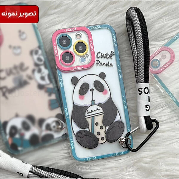 قاب فانتزی شفاف آیفون Apple iPhone 12 Pro Max طرح پاندا