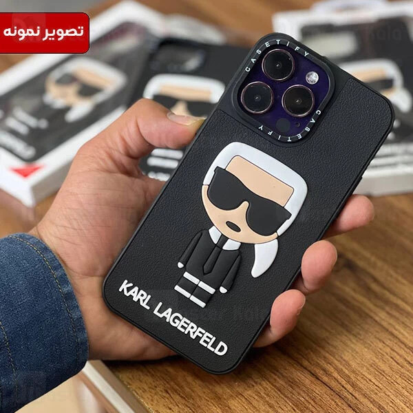 قاب فانتزی شیائومی Xiaomi Poco X3 / X3 NFC / X3 Pro طرح Karl Lagerfeld
