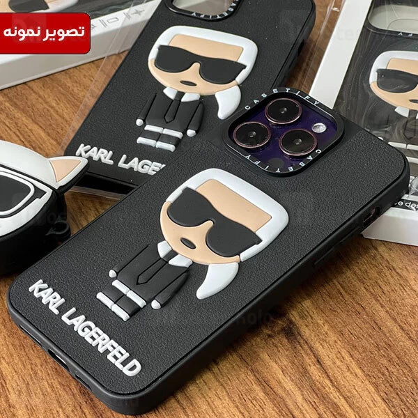 قاب فانتزی شیائومی Xiaomi Poco X3 / X3 NFC / X3 Pro طرح Karl Lagerfeld