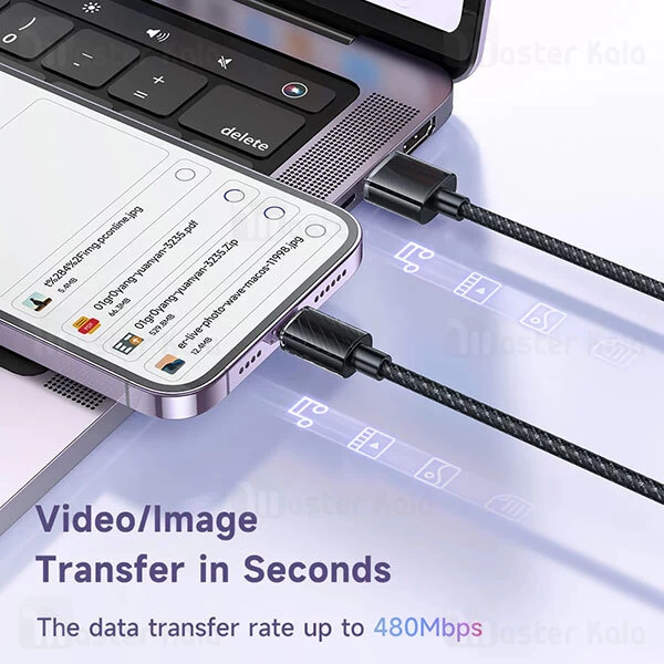 کابل لایتنینگ مک دودو Mcdodo CA-3640 طول 1.2 متر شدت جریان 3 آمپر