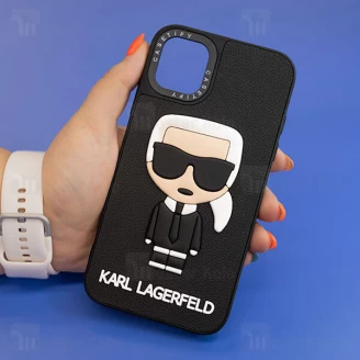 قاب فانتزی آیفون Apple iPhone 11 طرح Karl Lagerfeld