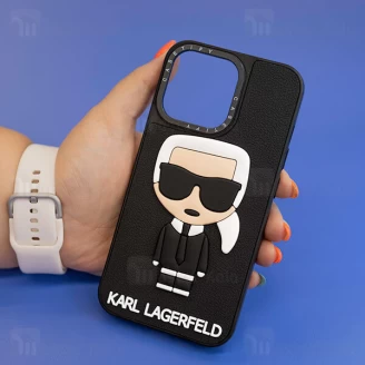 قاب فانتزی آیفون Apple iPhone 13 Pro طرح Karl Lagerfeld