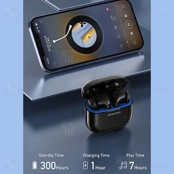 هندزفری بلوتوث دوگوش اوی Awei T1 Pro