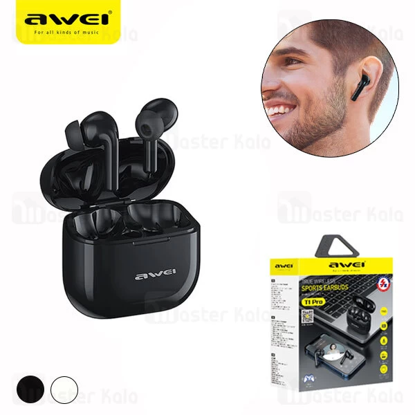 هندزفری بلوتوث دوگوش اوی Awei T1 Pro