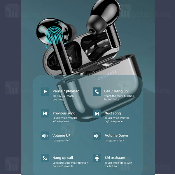 هندزفری بلوتوث دوگوش اوی Awei T29