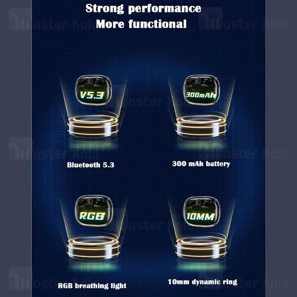 هندزفری بلوتوث دوگوش اوی Awei T52 Pro