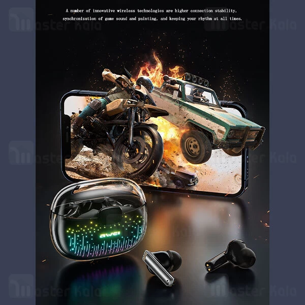 هندزفری بلوتوث دوگوش اوی Awei T52 Pro