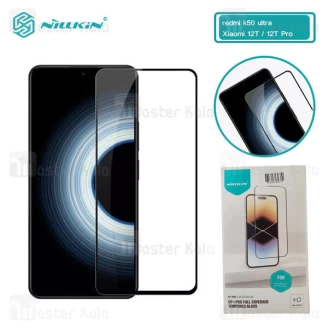 گلس تمام صفحه تمام چسب Xiaomi Redmi K50 Ultra / 12T / 12T Pro Nillkin CP+ Pro