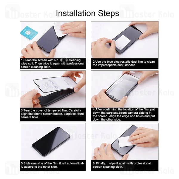 محافظ صفحه نمایش شیشه ای تمام صفحه تمام چسب Samsung A23 / A23 5G / A13 / A13 5G Nillkin CP+ Pro