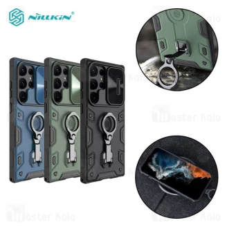گارد محافظ ضد ضربه Samsung Galaxy S23 Ultra Nillkin CamShield Armor Pro Case دارای محافظ دوربین