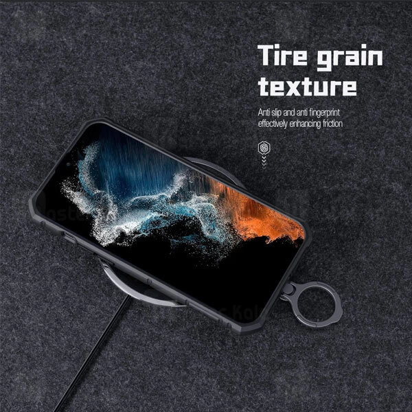 گارد محافظ ضد ضربه Samsung Galaxy S23 Ultra Nillkin CamShield Armor Pro Case دارای محافظ دوربین