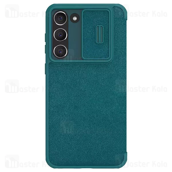 کیف چرمی نیلکین Samsung S23 Plus Nillkin Qin Pro Leather Case دارای محافظ دوربین