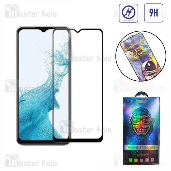گلس تمام صفحه تمام چسب سامسونگ Samsung A23 / A13 SDG ESD Anti Static Glass