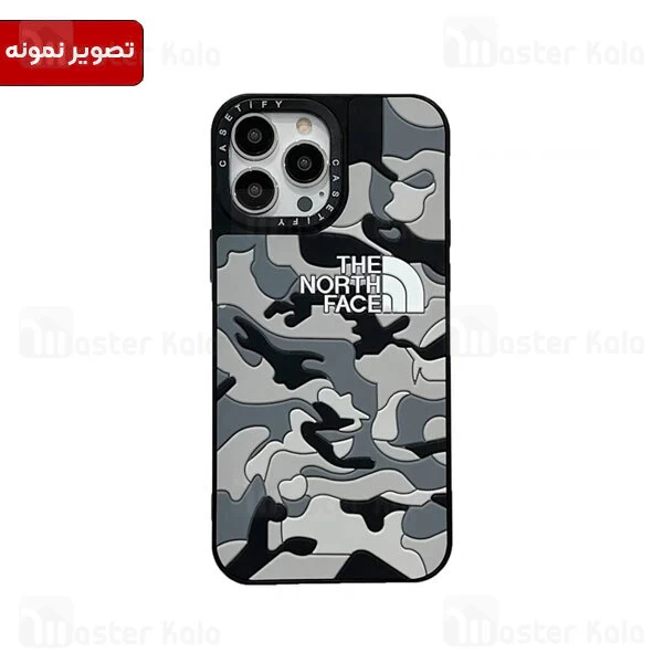 قاب فانتزی سامسونگ Samsung Galaxy A12 طرح چریکی North Face ARMY