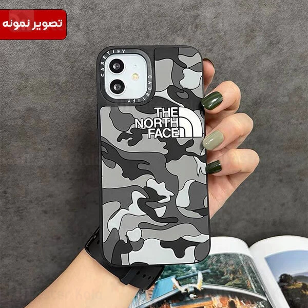 قاب فانتزی سامسونگ Samsung Galaxy A12 طرح چریکی North Face ARMY