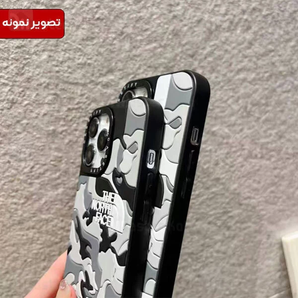 قاب فانتزی سامسونگ Samsung Galaxy A12 طرح چریکی North Face ARMY